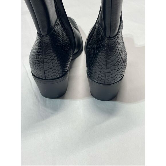 Sand & Stone Women's Biancaa Western Block Heel Booties 8 - Picture 8 of 8